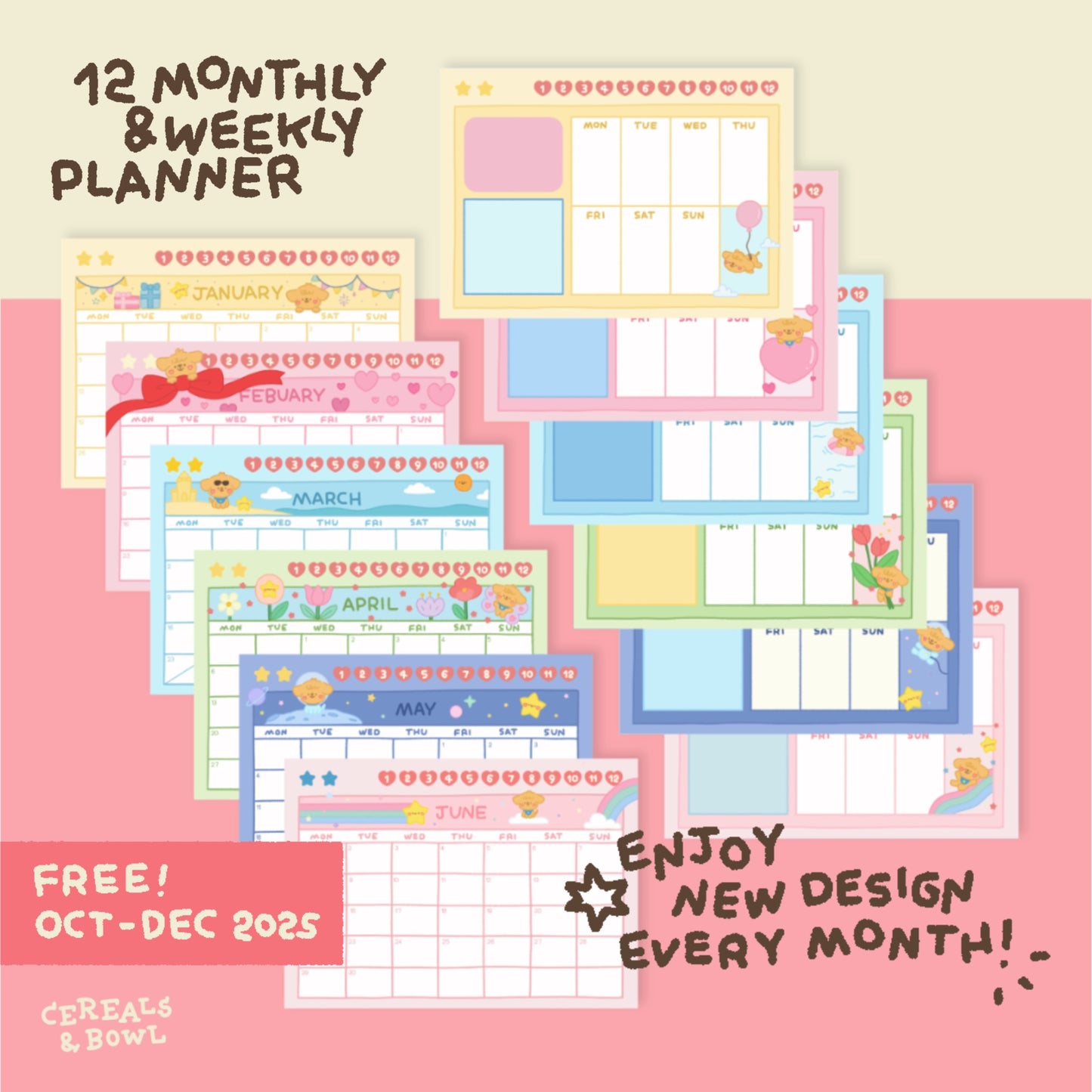 Pocket & Twinkie 2026 Calendar (with Hyperlink)