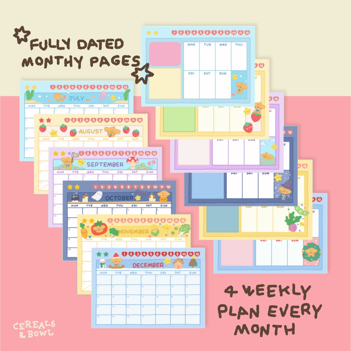 Pocket & Twinkie 2026 Calendar (with Hyperlink)