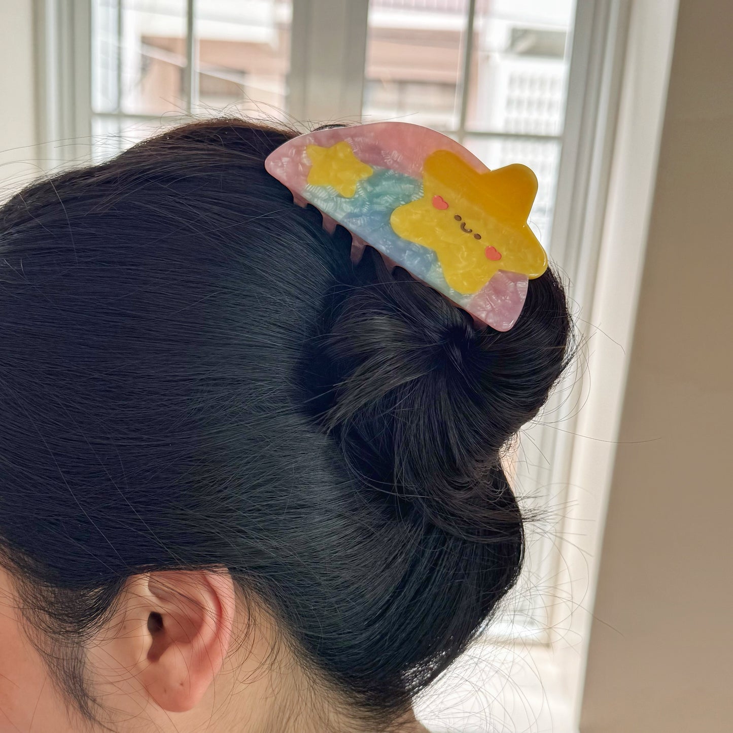 Twinkie & Rainbow Hair Claw