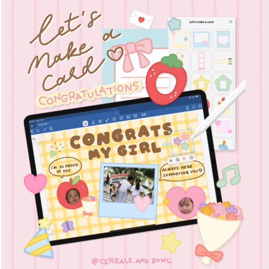 Let’s make a card  (Digital files)