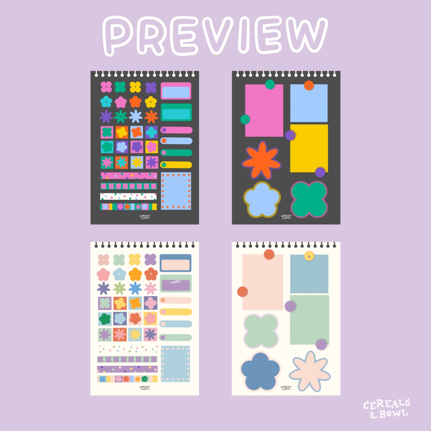 2 tone digital notebook (Digital files)