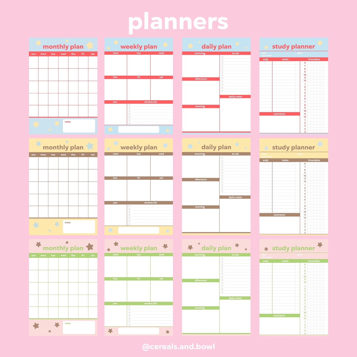 multi-bujo (Digital files)