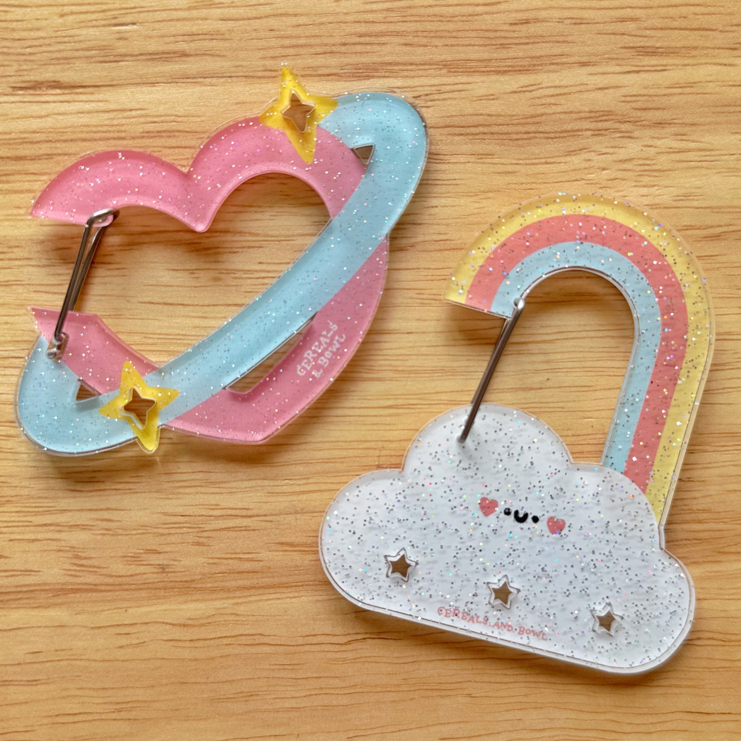 Glitter Carabiner