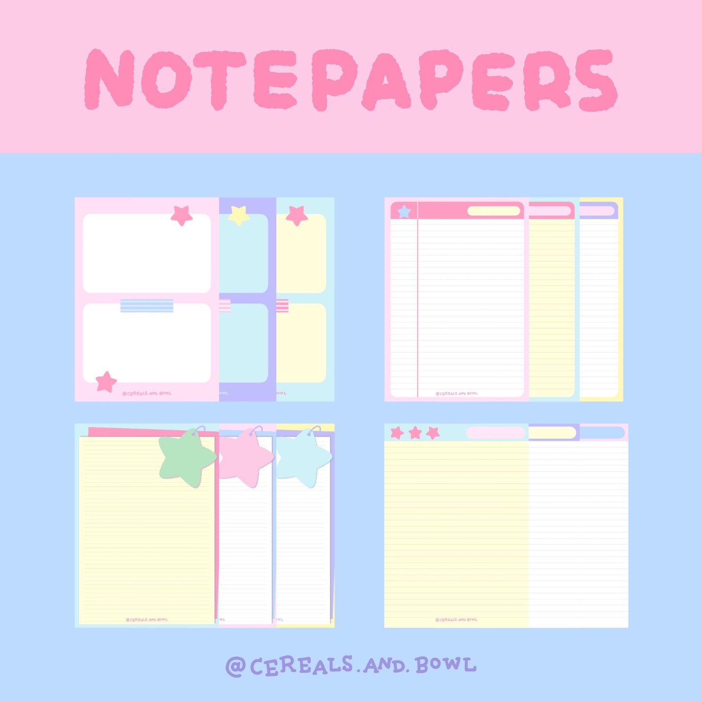 Pastel Notebook vol.2 (Digital files)