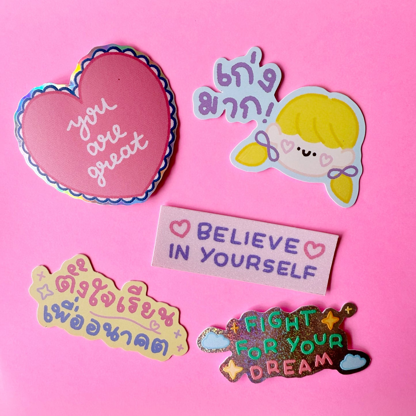 Study for Life | Die-cut Sticker Pack