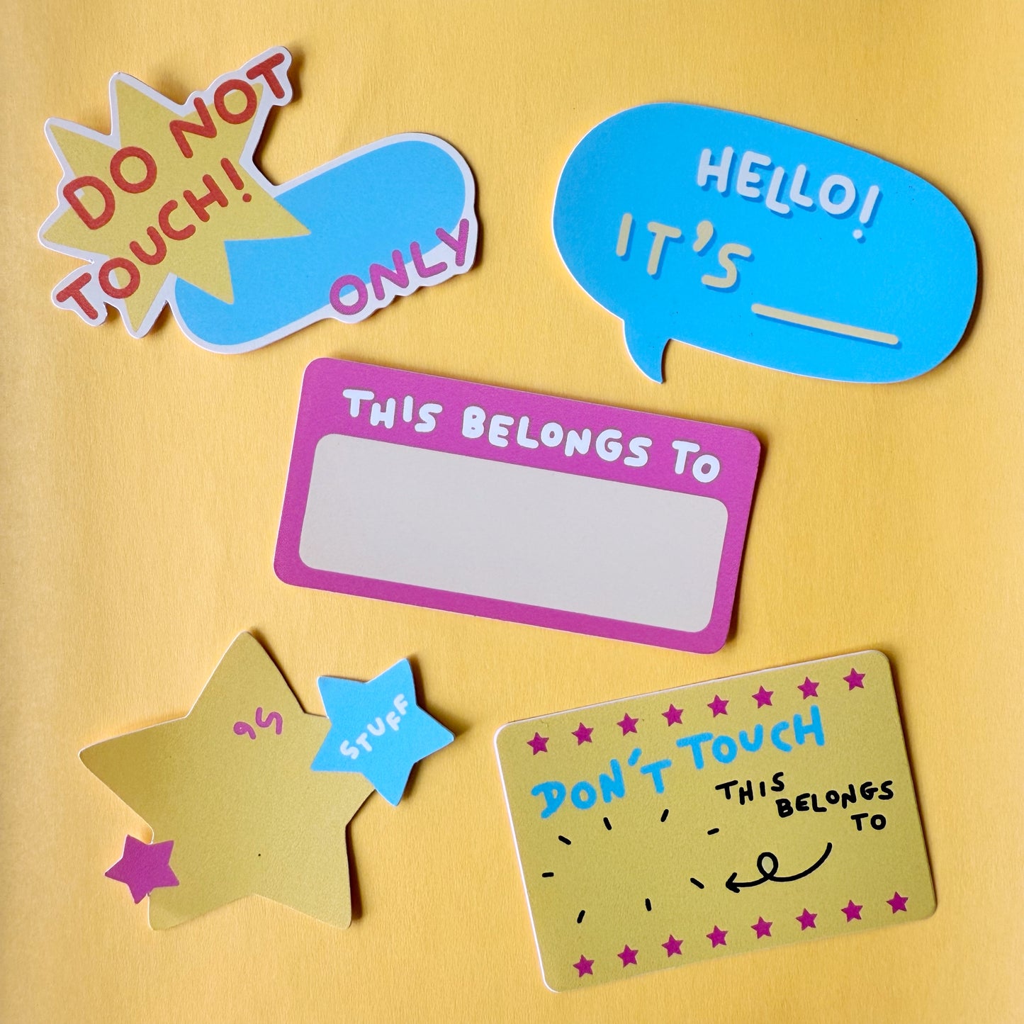 Tag Me | Die-cut Sticker Pack