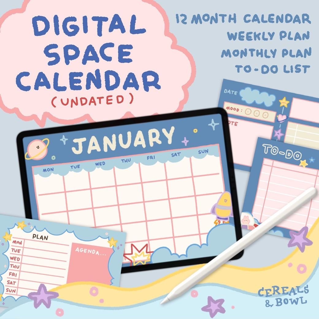 Space calendar (undated) (Digital files)