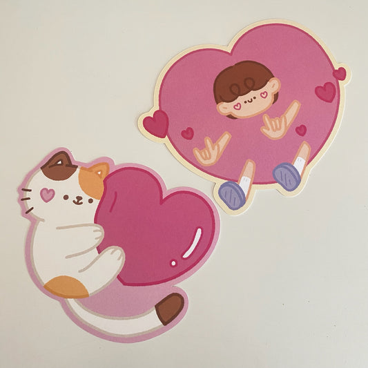 Die-cut Postcard - V'Day collection