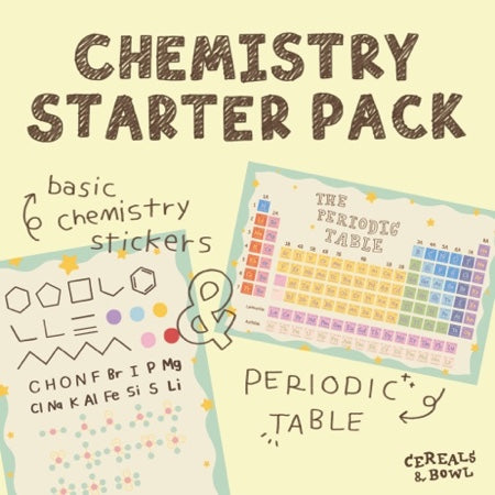 Chemistry starter pack
