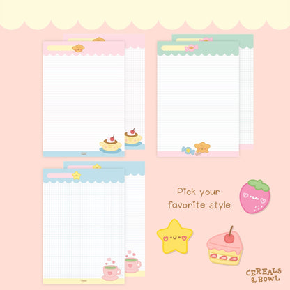 Study with Pocket & Twinkie (Notepapers)