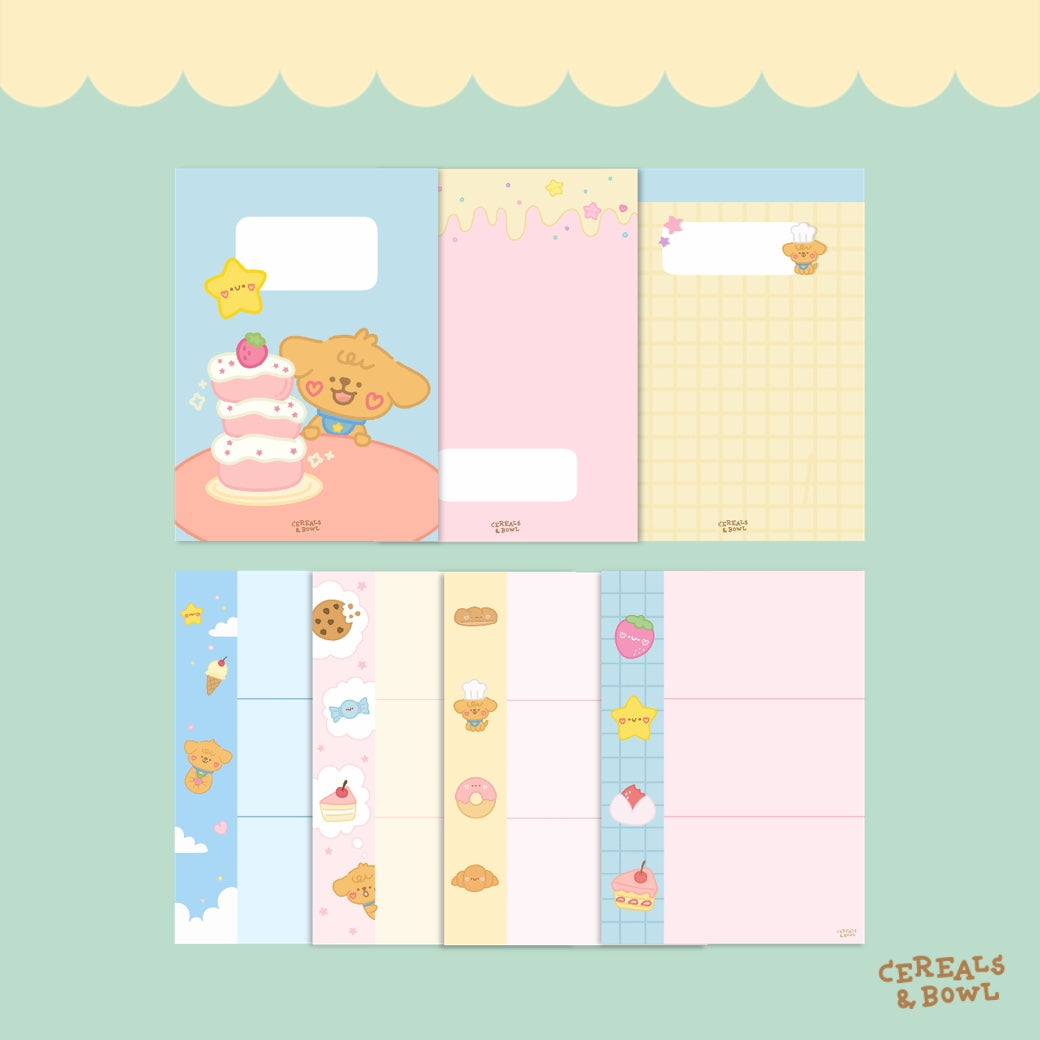 Study with Pocket & Twinkie (Notepapers)