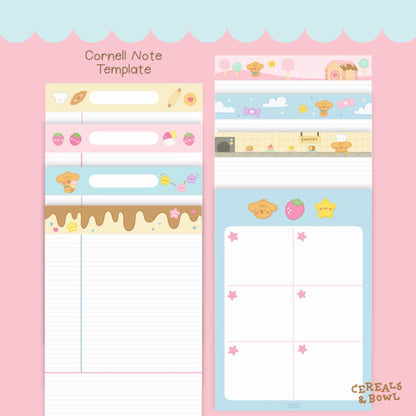 Study with Pocket & Twinkie (Notepapers)
