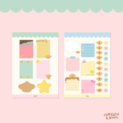 Study with Pocket & Twinkie (Stickers)