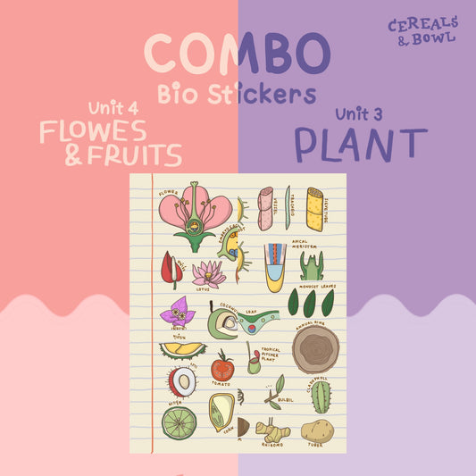 Combo Bio unit 3+4 (Plant + Flowers & Fruits)