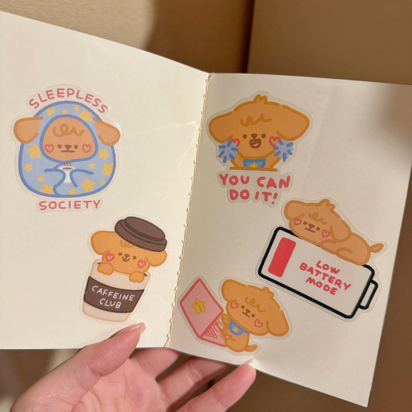 Pocket & Twinkie Die-cut sticker set