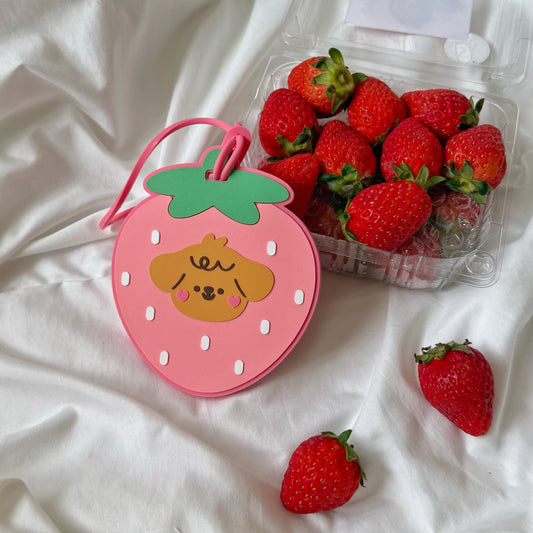 Luggage Tag - Strawberry