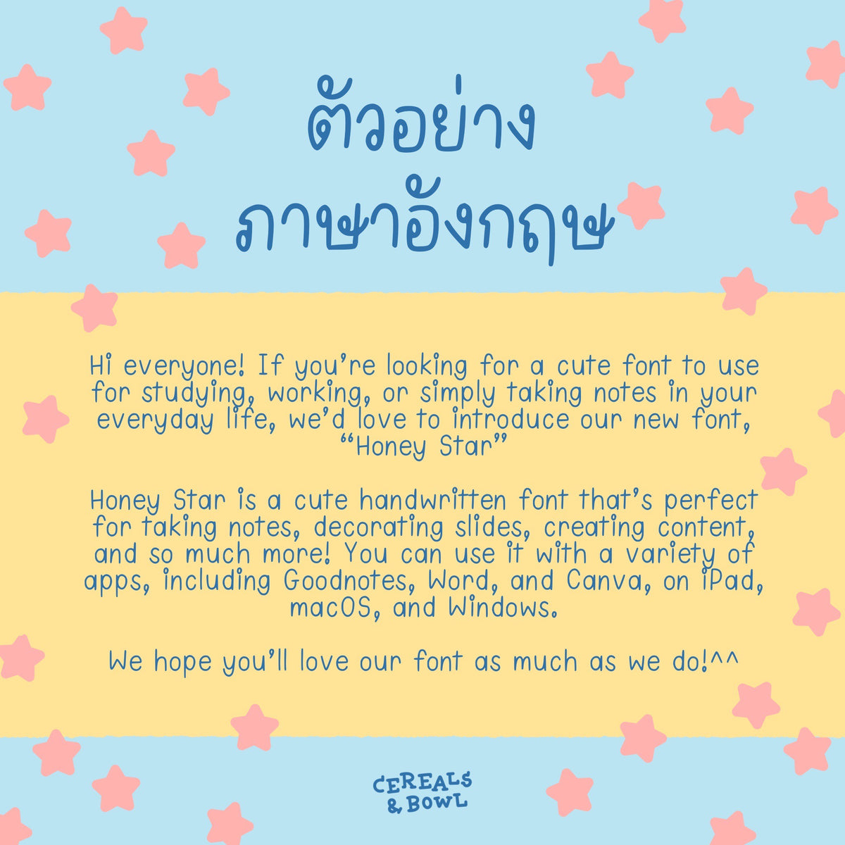 Honey Stars (Font)