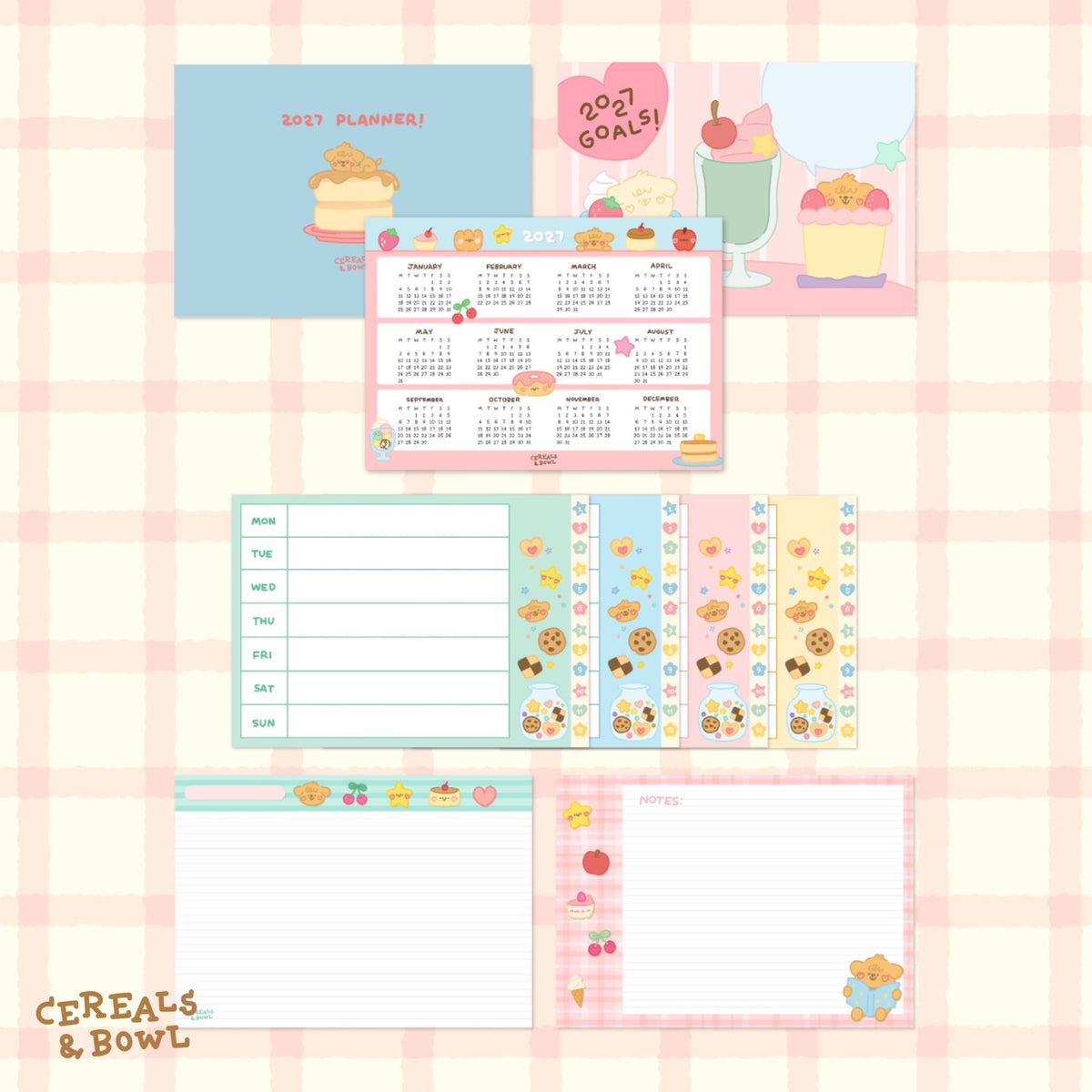 2027 Pocket’s Sweet Time Planner (with Hyperlink)