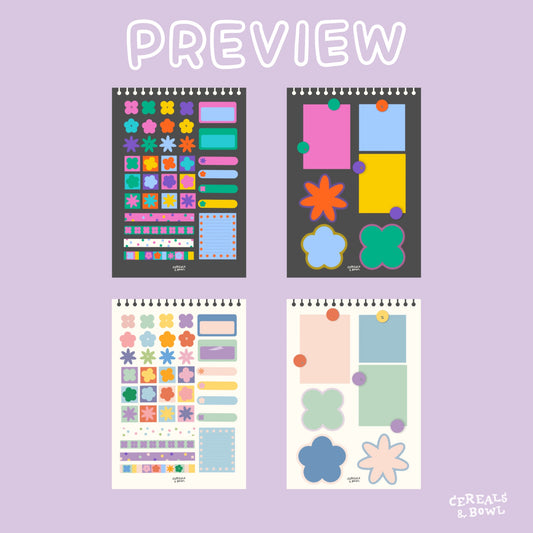 2 tone digital notebook (Digital files)