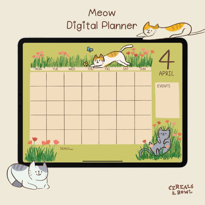 Meow digital set (Digital files)