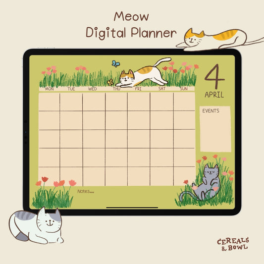 Meow digital set (Digital files)