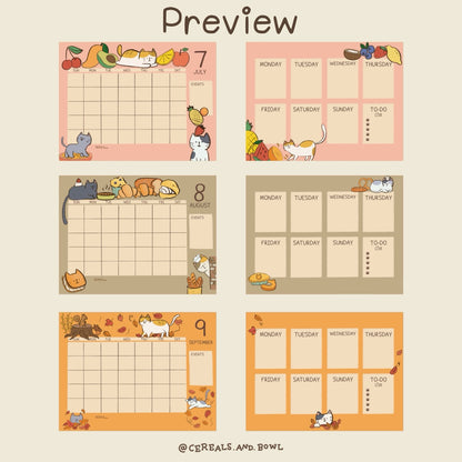 Meow digital set (Digital files)