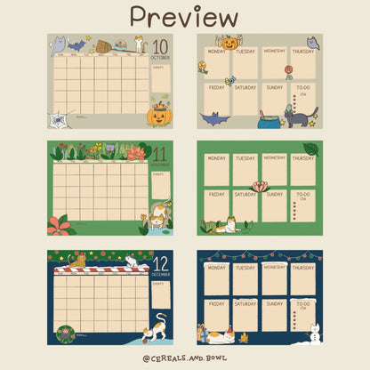 Meow digital set (Digital files)