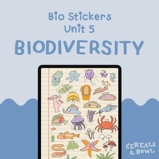 Combo Bio Unit 5+6 (Biodiversity + Reproduction & Growth) (Digital files)