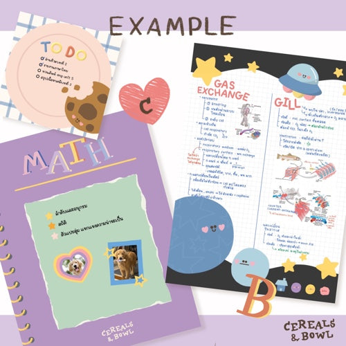alphabet stickers (Digital files)