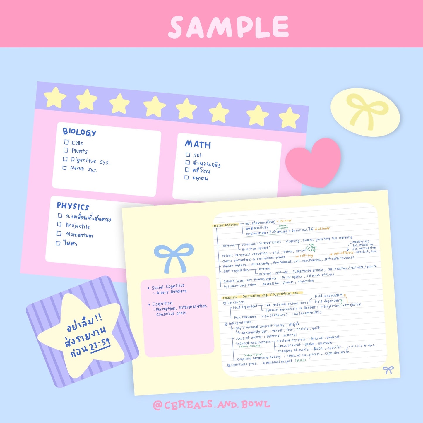 Pastel Digital Notebook with Hyperlink (Digital files)