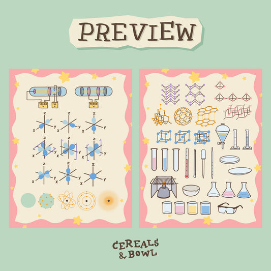 Chemistry sticker pack