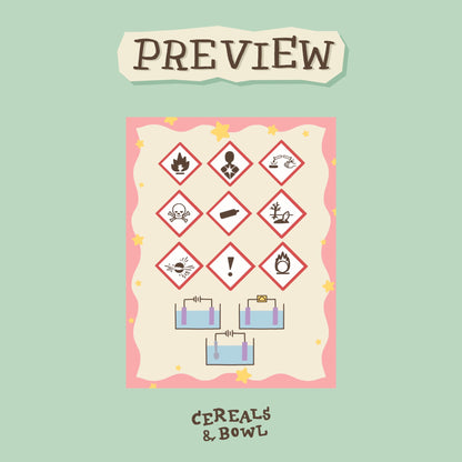 Chemistry sticker pack