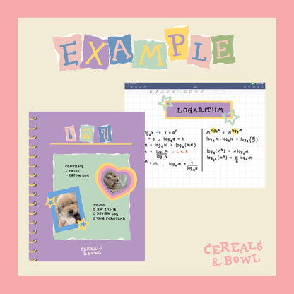 Notebook Cover (Digital files)