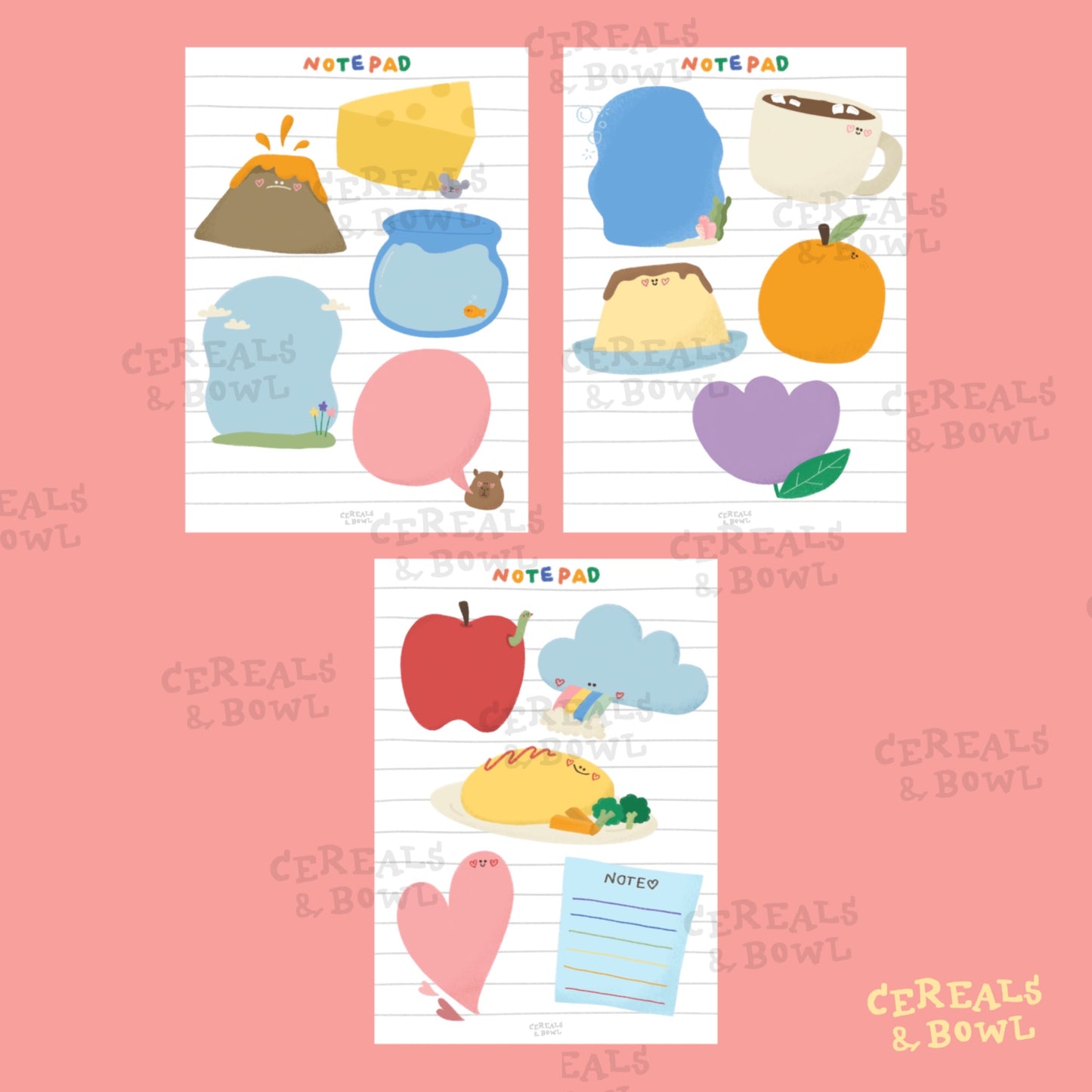Notepad minipack (Digital files)